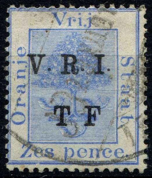 Orange Free State - Over Printed TF - Used
