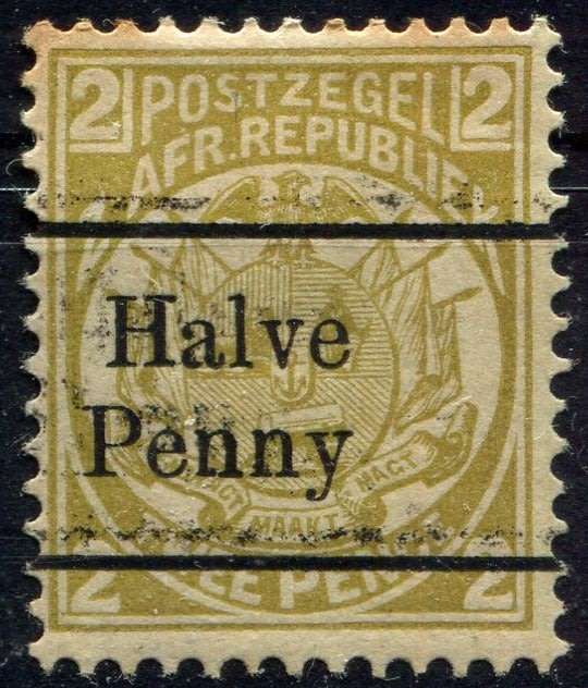 Transvaal - Extra Surcharge On Back Of Stamp  - 12.5 mm Between Linens - 1893 - MM