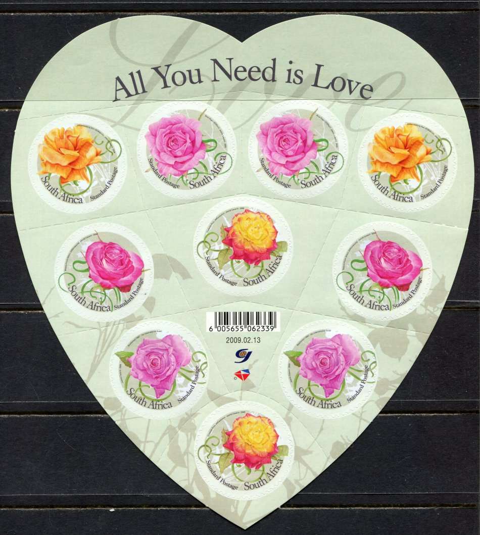 RSA - Full Sheet of 10 - 2009 - MNH