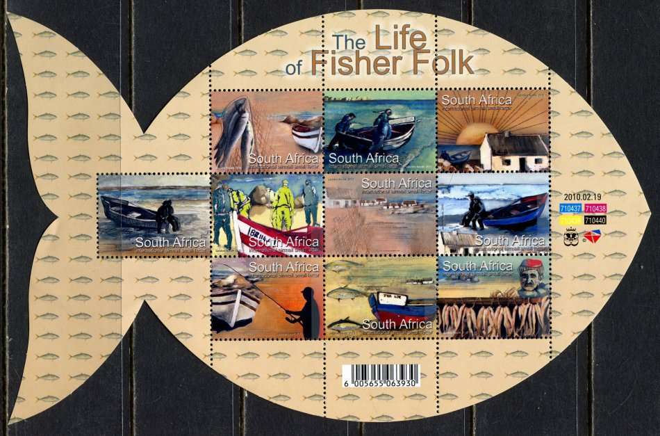 RSA - Full Sheet of 10 - 2010 - MNH