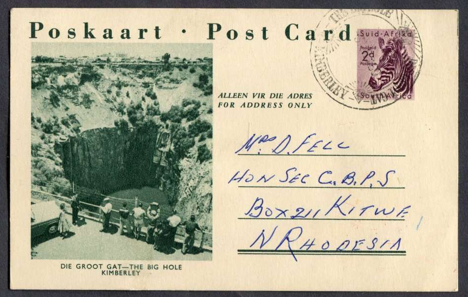 Union of SA - Post Card