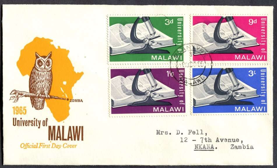 Malawi - FDC - 1965