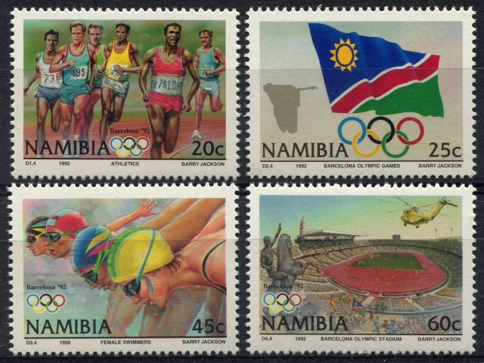 Namibia - Sport - Olympics - 1992 - MNH