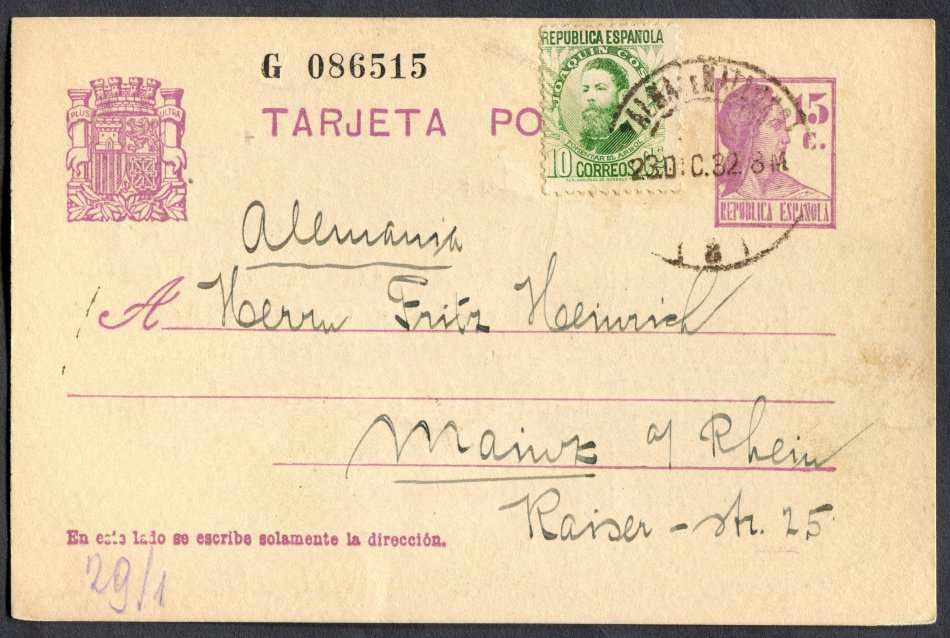 Spain - Post Card