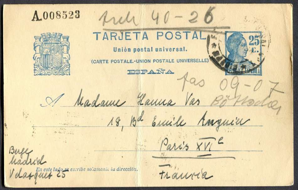 Spain - Post Card
