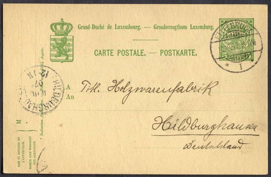 Luxembourg - Post Card