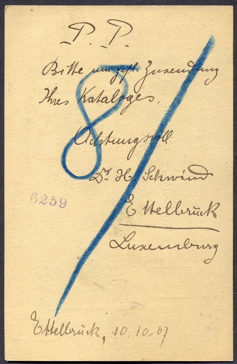 Luxembourg - Post Card