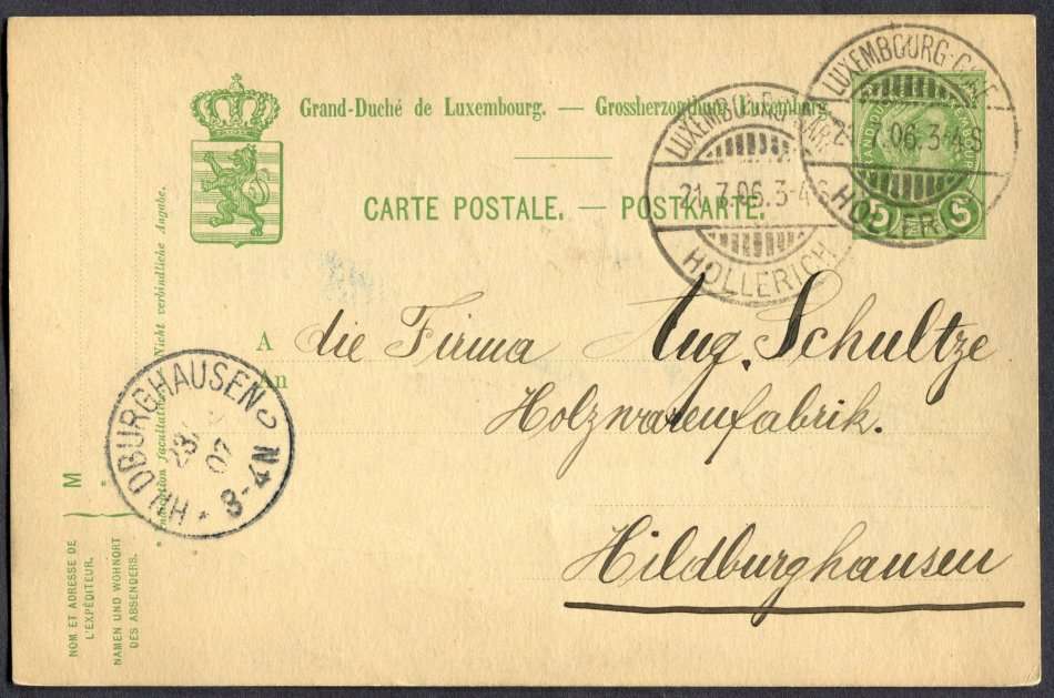 Luxembourg - Post Card