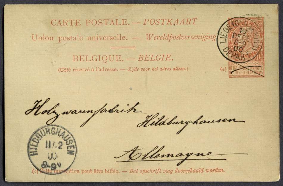Belgium - Post Card