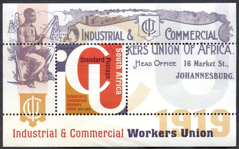 RSA - Miniature Sheet - 2019 - MNH