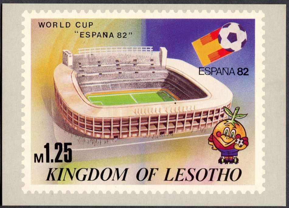 Lesotho - Sport - Set of 13 Post Card - Unused