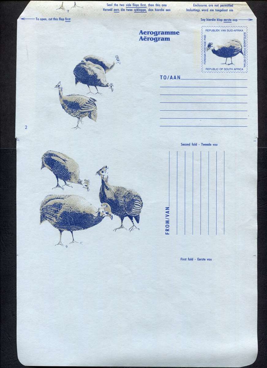 RSA - Postal Stationary - Aerogram