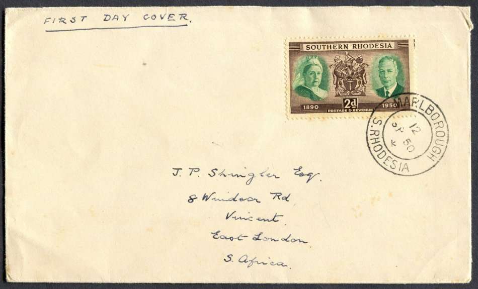 Southern Rhodesia - Cover