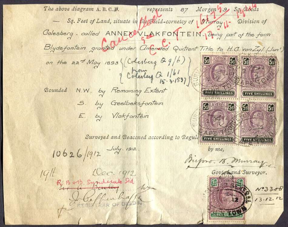 Cape of Good Hope - Revenue Document