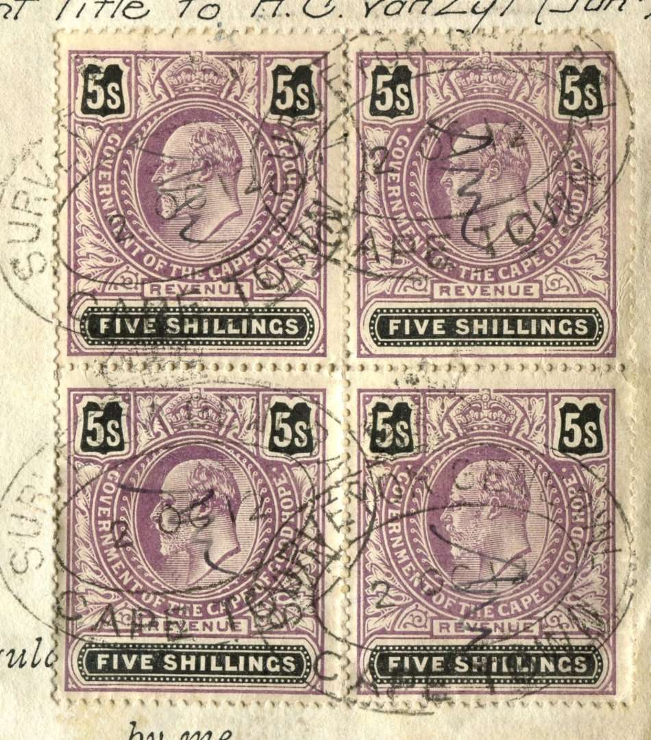 Cape of Good Hope - Revenue Document
