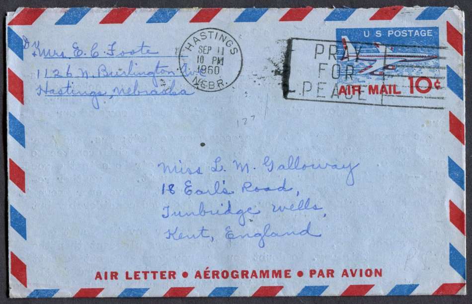 USA - Aerogram