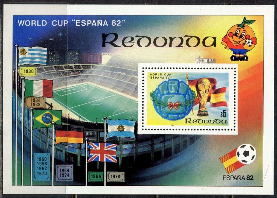 Redonda Dependencies of Antigua - Sport - 1982 - Miniature Sheet - MNH