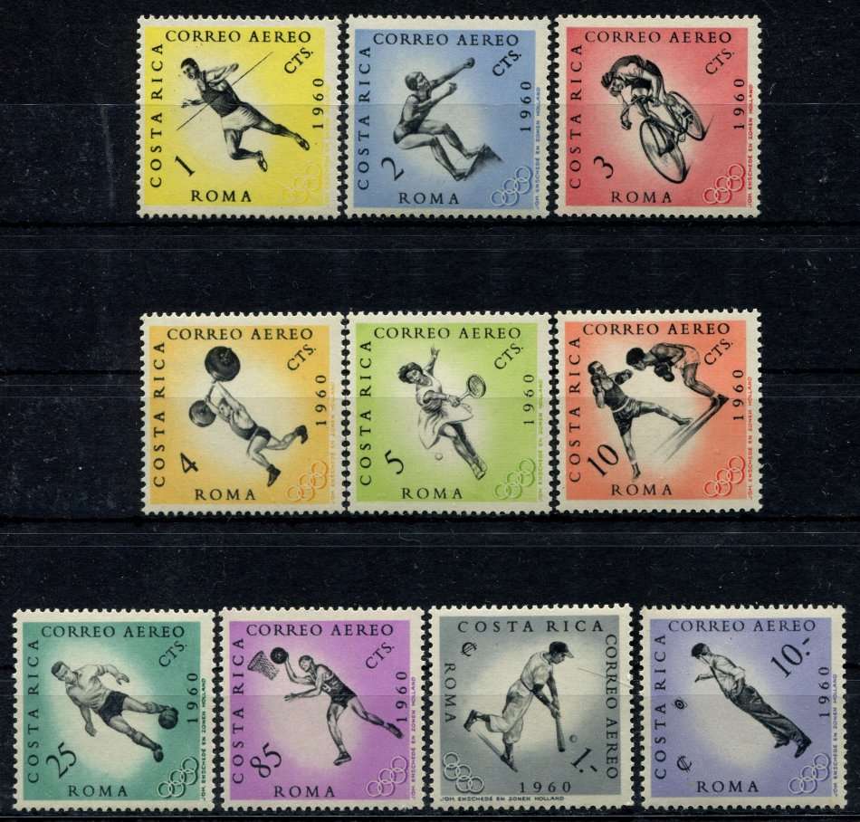 Costa Rica - Sport - 1960 - MNH