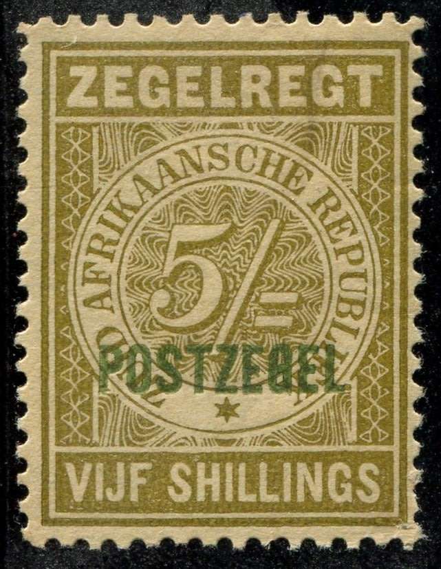 Transvaal - Reprint with Bogus Overprint. - MM