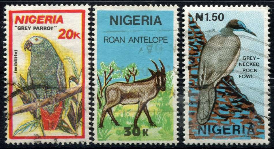 Nigeria - Wild Life - 1990 - Used