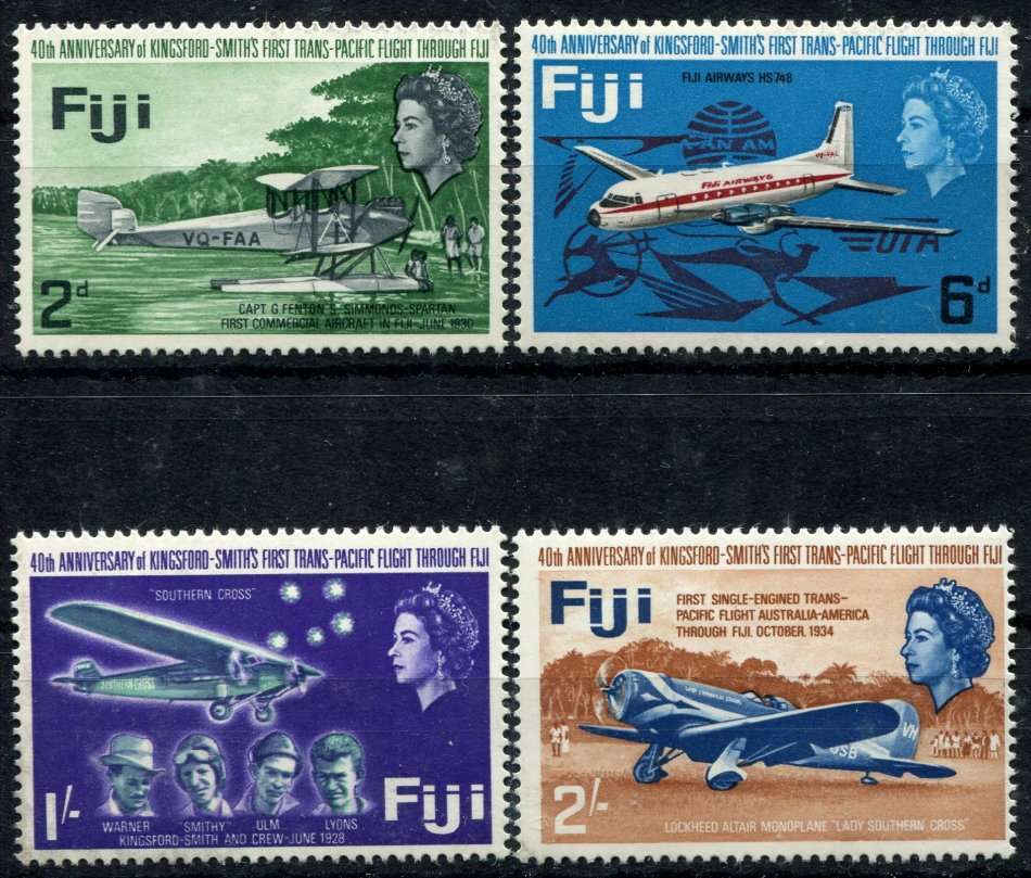 Fiji - Air Craft - 1967 - MNH