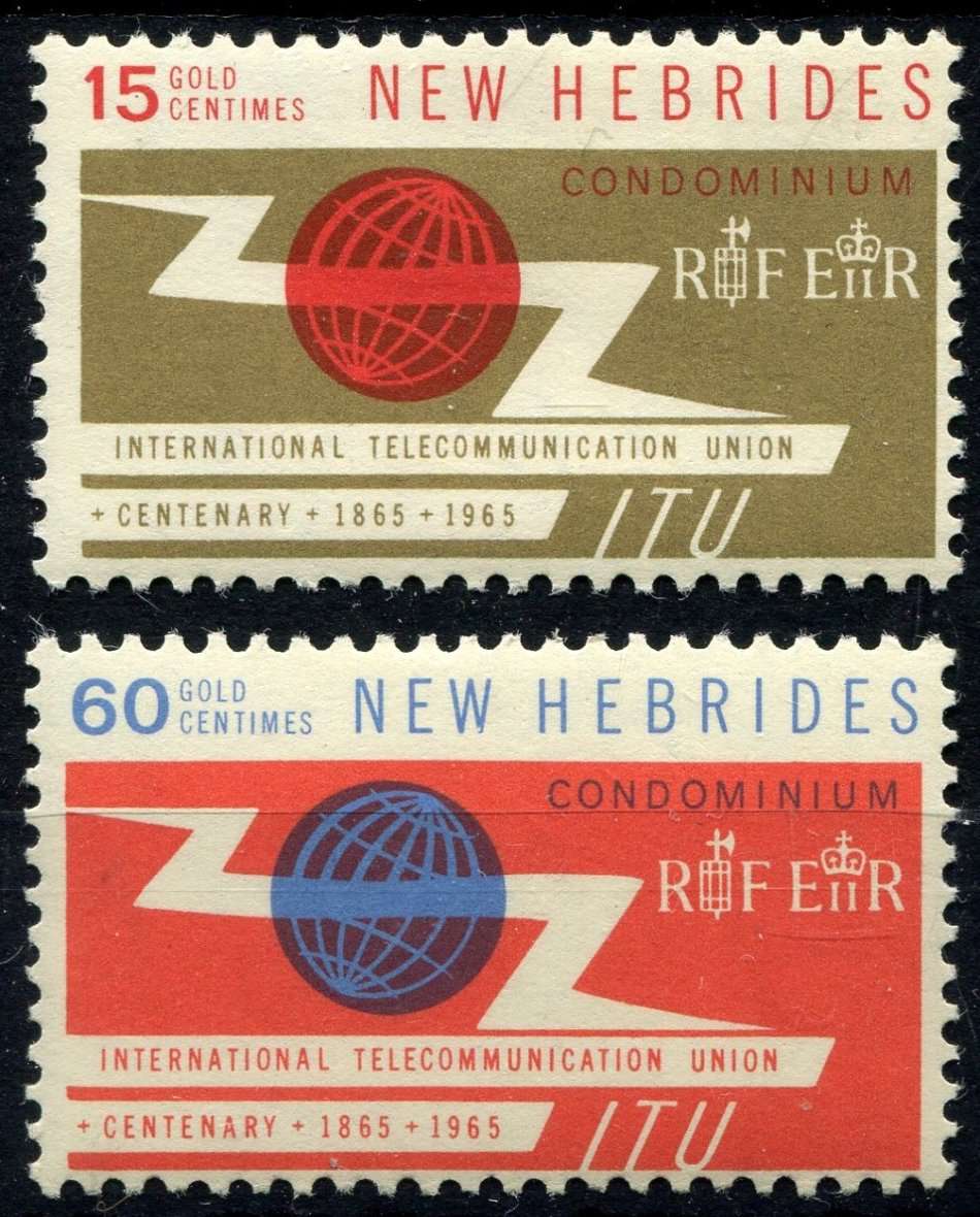 New Hebrides  - 1965 - MM - English Inscription