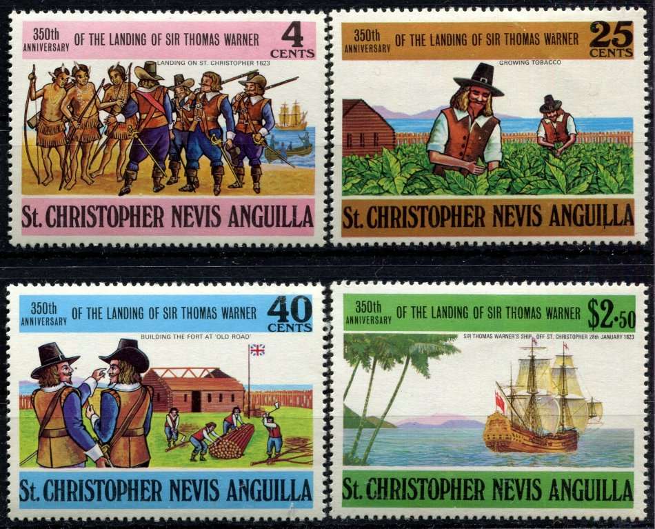 St. Cristopher Nevis Anguilla - 1973 - MM