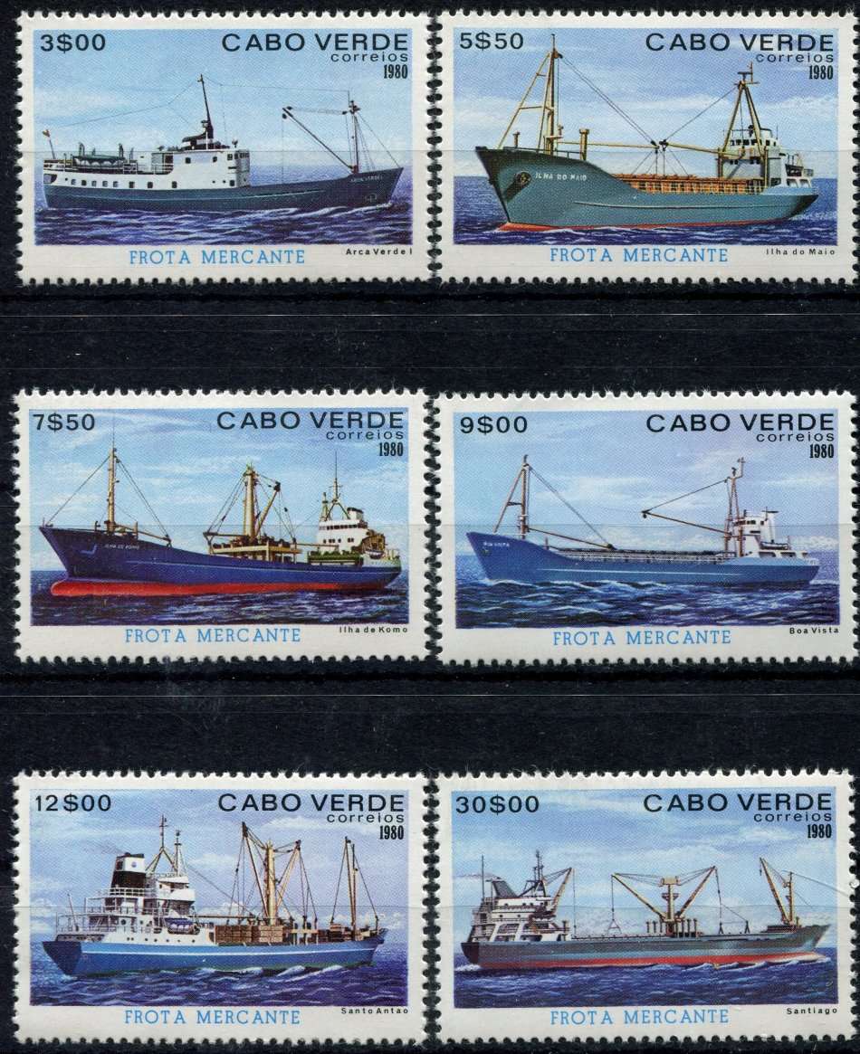 Cape Verdi - Transportation/Ships - 1980 - MNH