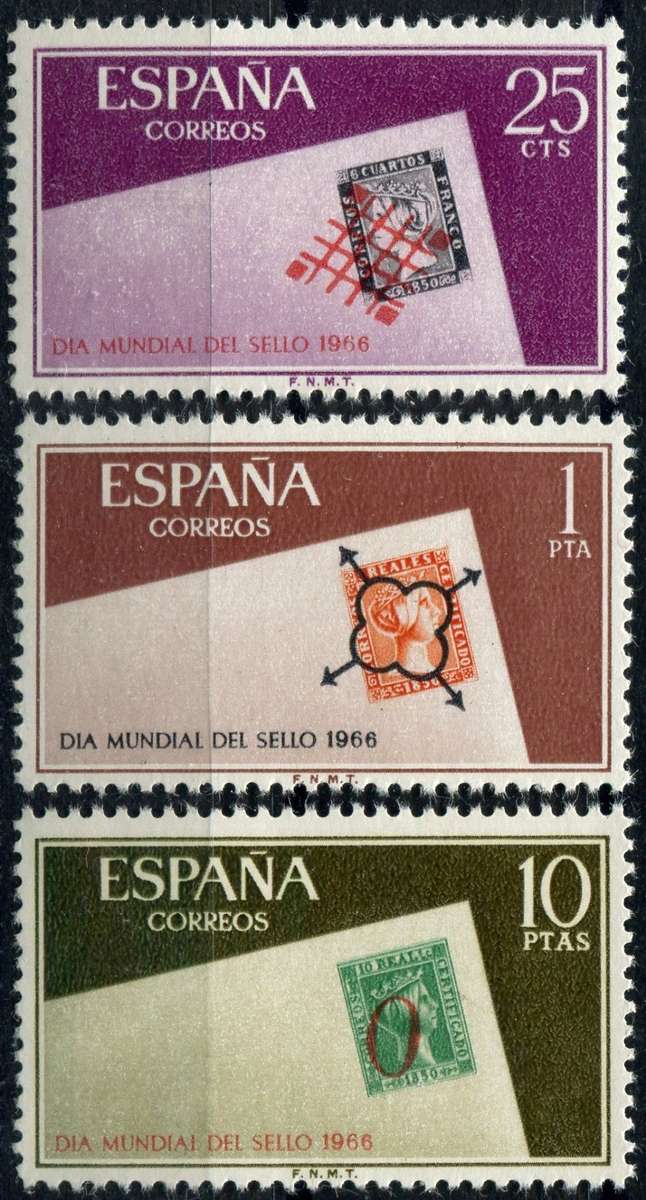 Spain - Stamps on Stamps - 1966 - MNH