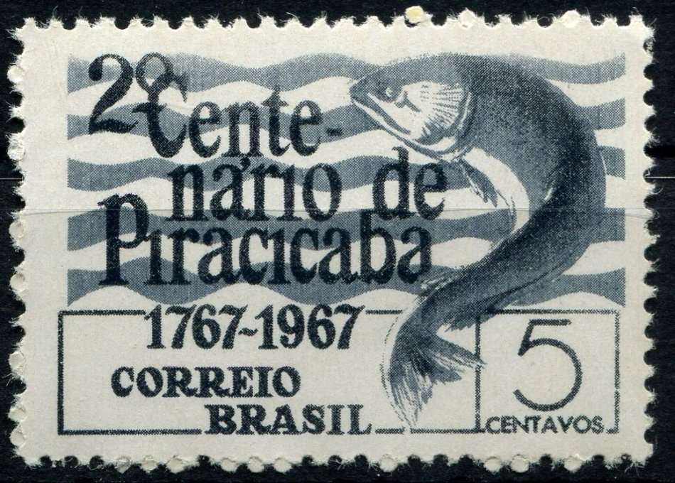Brazil - Water Life - Fish - 1967 - MNH