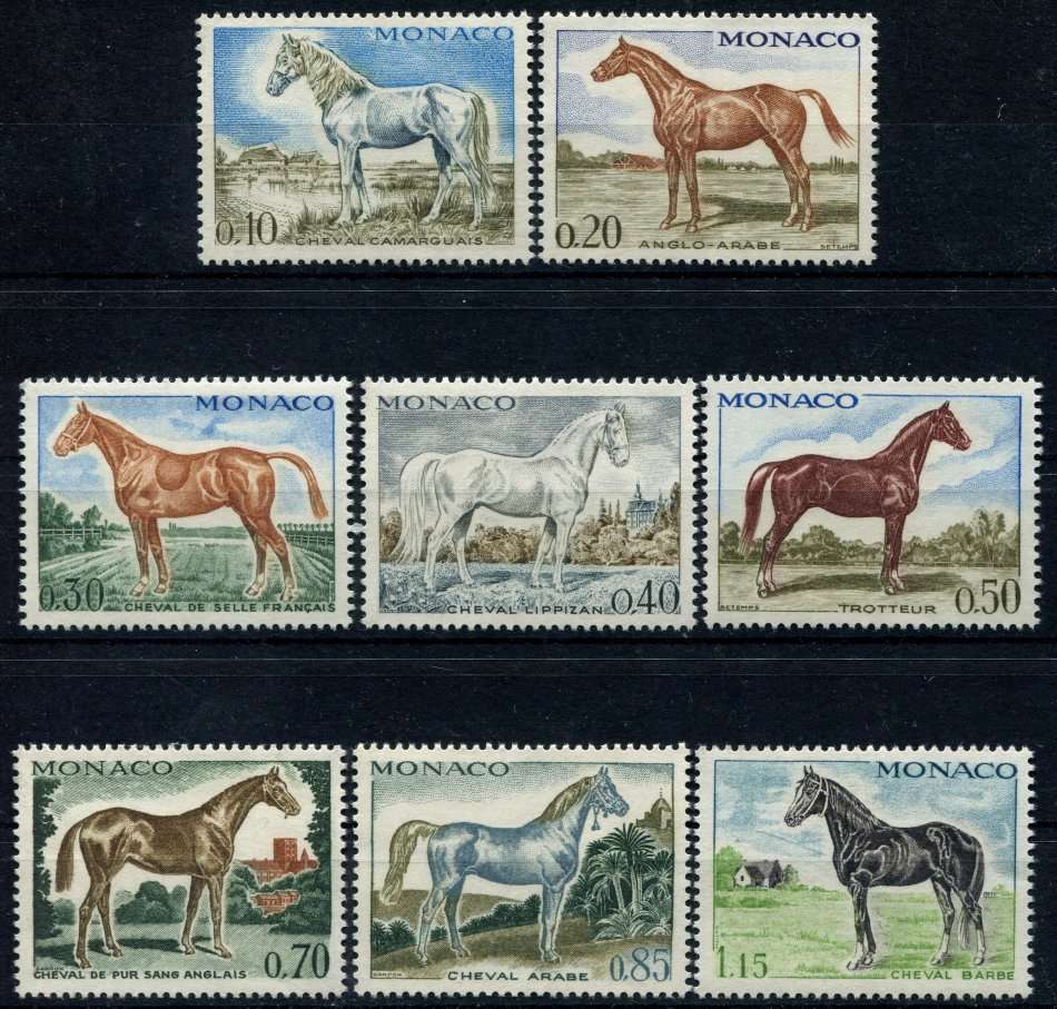 Monaco - Animals - 1970 - MNH