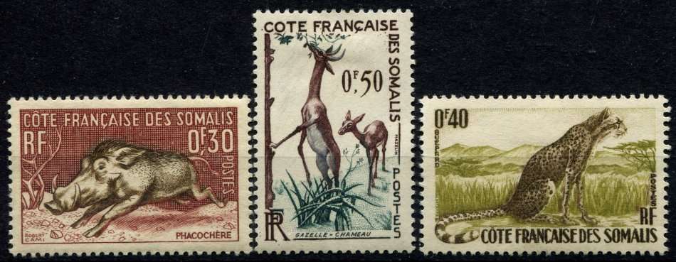 French Somalia - Animals - 1958 - MM