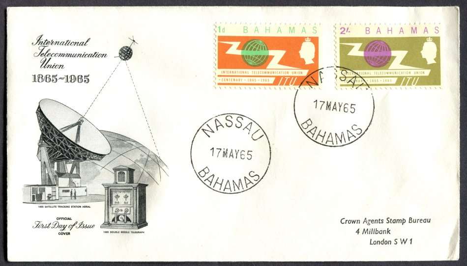 Bahamas - ITU - 1965 - FDC