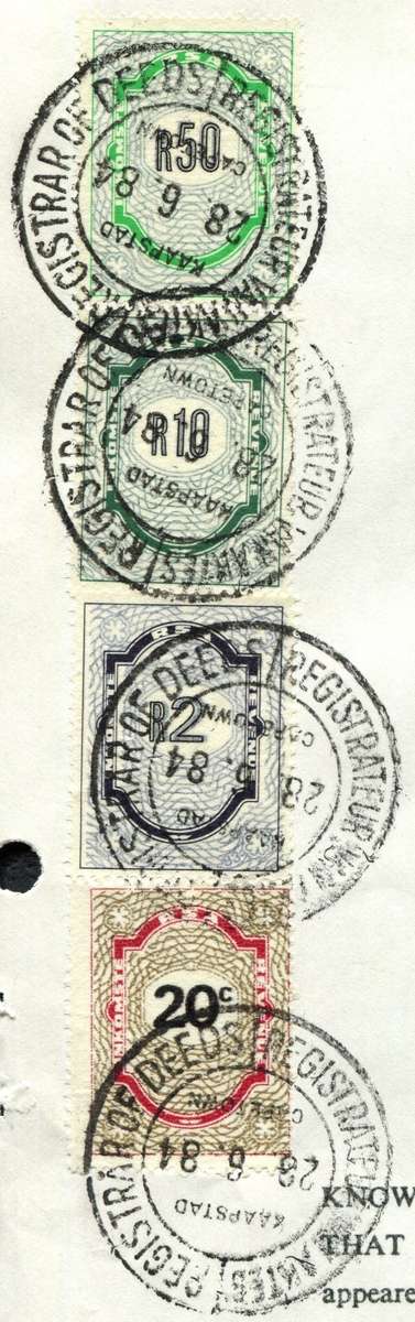 RSA - Document - Stamp Page Only