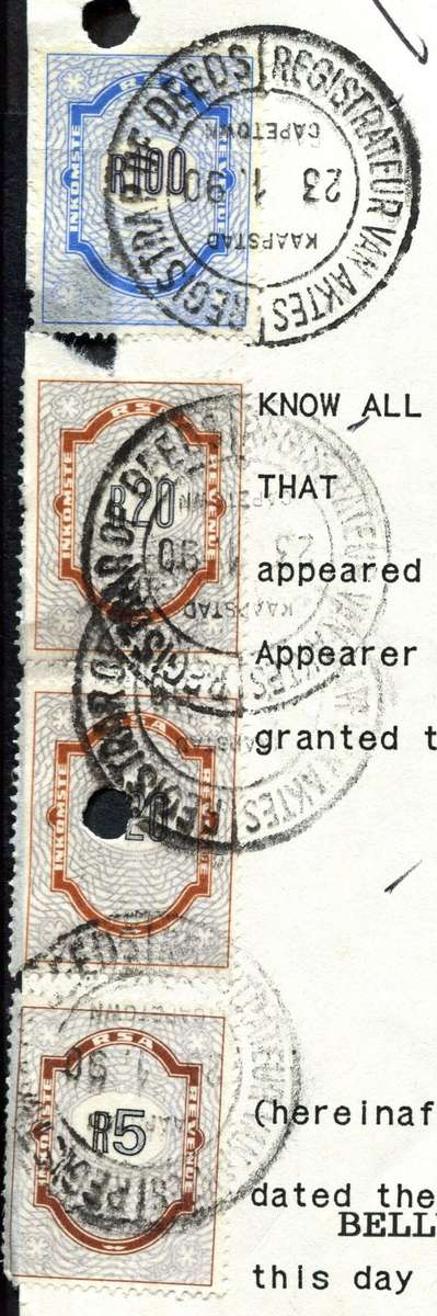 RSA - Document - Stamp Page Only