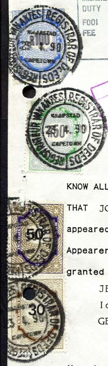 RSA - Document - Stamp Page Only