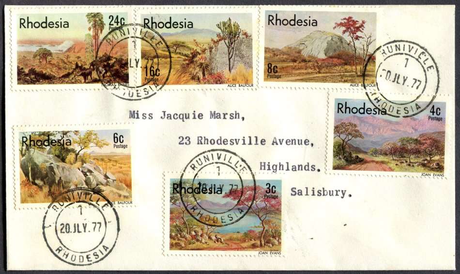 Rhodesia - Cover
