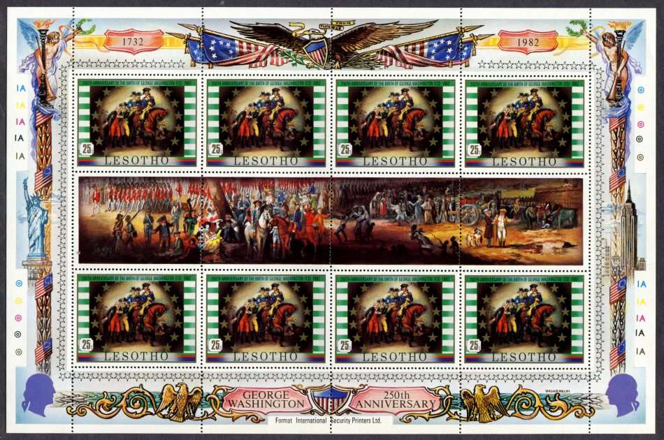 Lesotho  - Set of 6 Full Sheets of 8 - 1982 - MNH