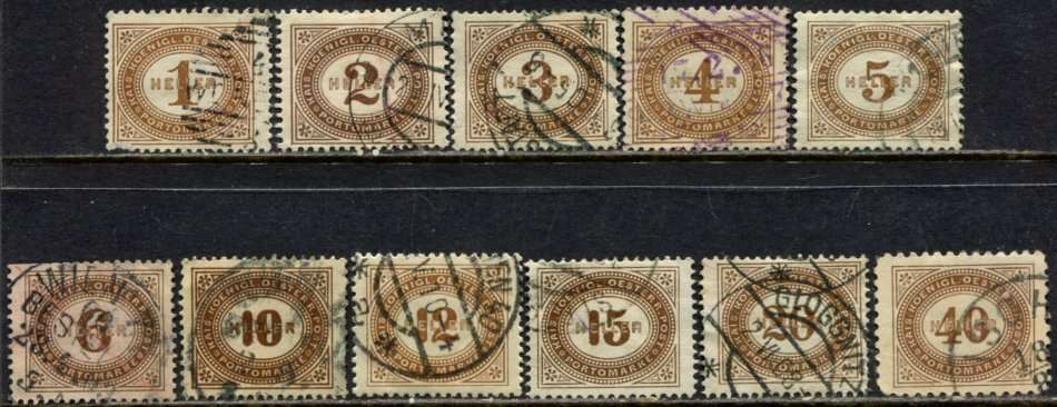Austria - 1899 - Used