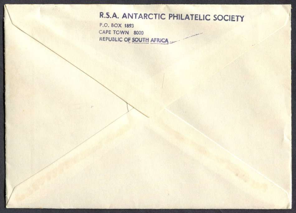 RSA - Cover Posted At Sea