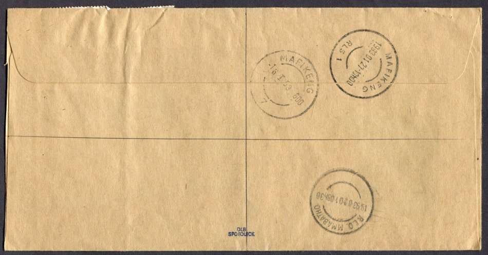 Bophuthatswana - Commercial Cover