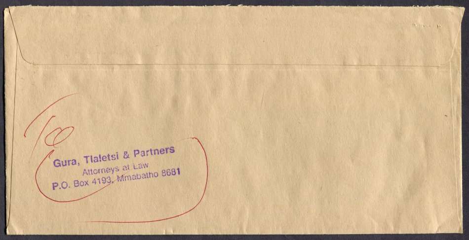 Bophuthatswana - Commercial Cover