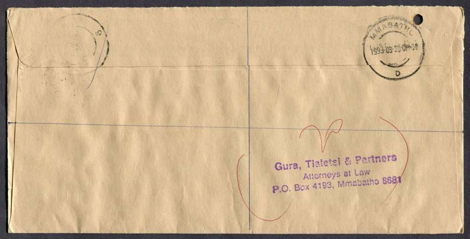 Bophuthatswana - Commercial Cover