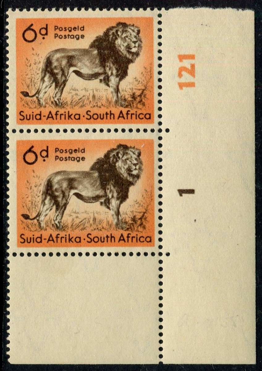 Union of SA - Animals - 1954 - MNH