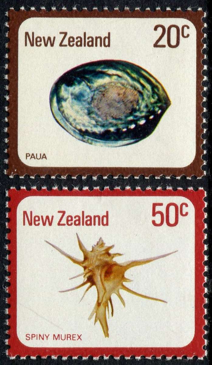 New Zealand - Shells - 1975 - MNH