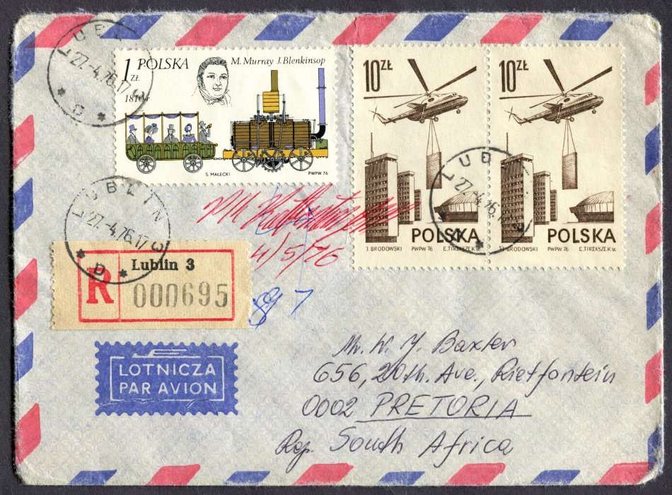 Poland - Registered Cover
