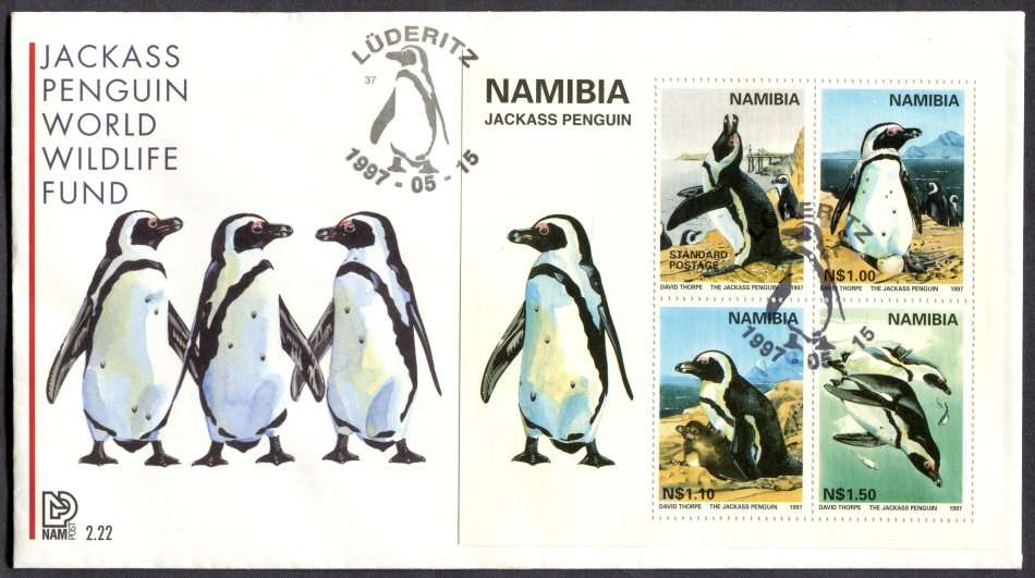 Namibia - Miniature Sheet FDC - 1997