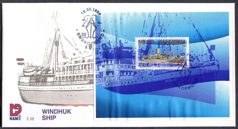 Namibia - Miniature Sheet FDC - 1999