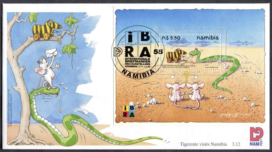 Namibia - Miniature Sheet FDC - 1999