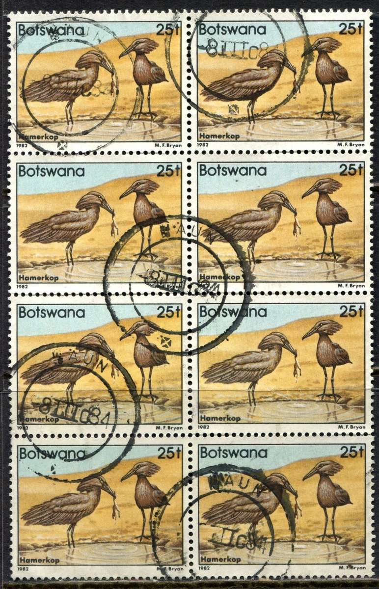 Botswana - Block of 8 - 1982 - Used
